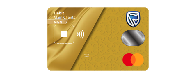 Mastercard Main Client Naira Debit Card Image